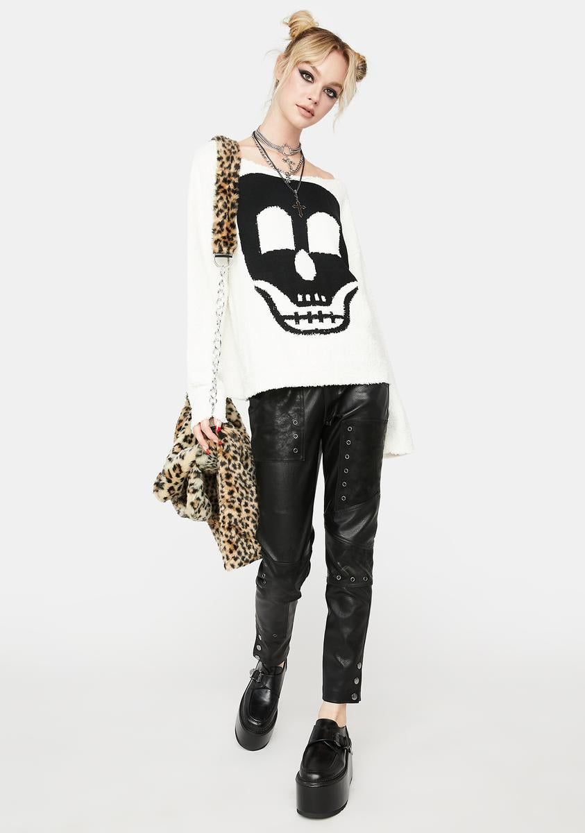 Pure Daring Defiance Graphic Sweater sold by Dolls Kill product image thumbnail 4