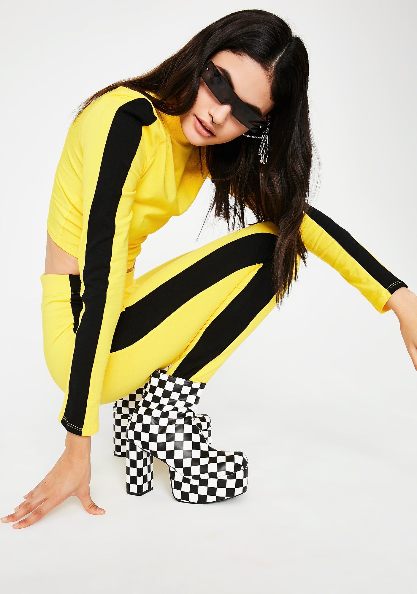 Cold Killer Striped Top sold by Dolls Kill product image thumbnail 2