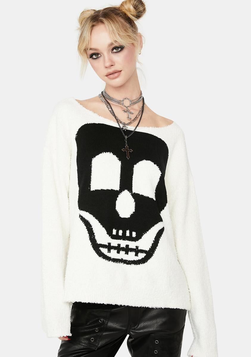 Pure Daring Defiance Graphic Sweater sold by Dolls Kill product image thumbnail 2