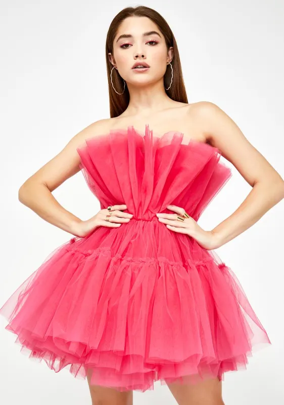 Cherry Delight Tulle Dress sold by Dolls Kill
