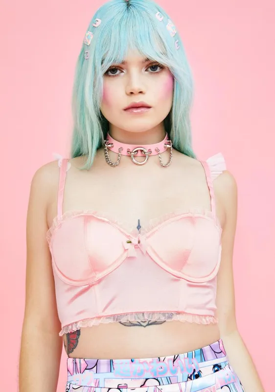 Luv Me Tender Bra Top sold by Dolls Kill