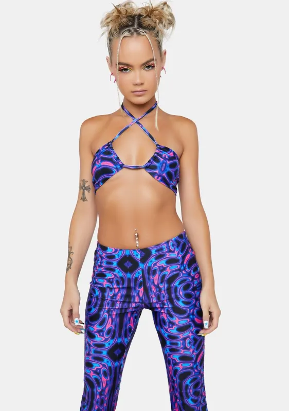 Psychedelic Mind Pants Set sold by Dolls Kill