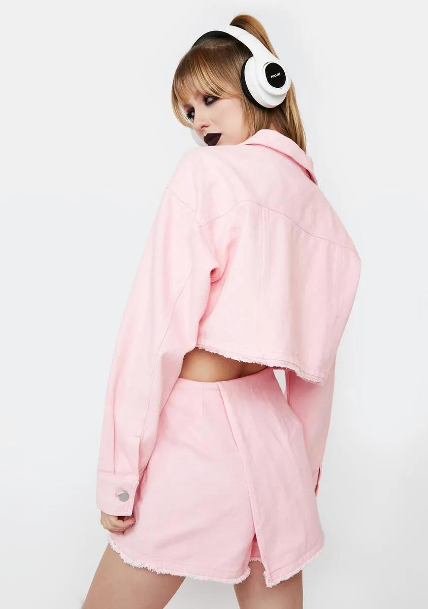 Dare Me Denim Jacket sold by Dolls Kill product image thumbnail 4