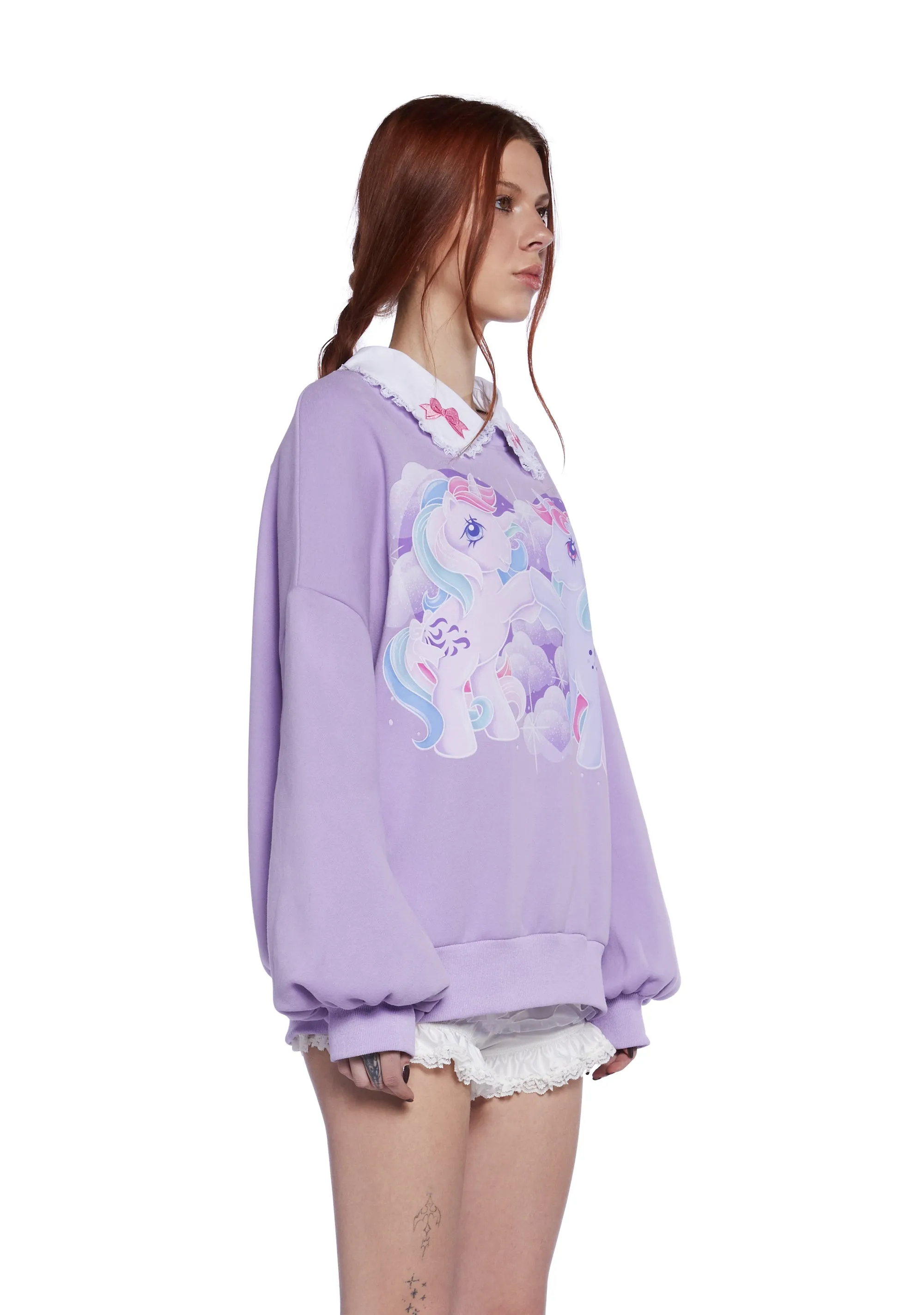 Equestria Embrace Oversized Sweatshirt sold by Dolls Kill product image thumbnail 3