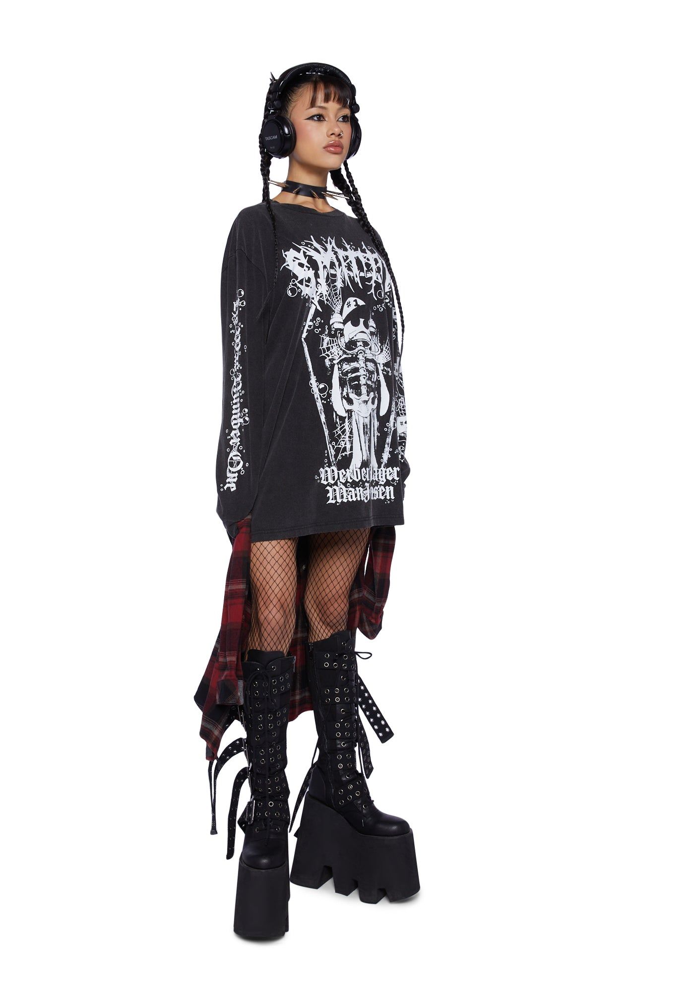 Bone Boy Long Sleeve Tee sold by Dolls Kill product image thumbnail 2