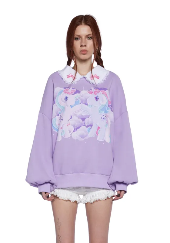 Equestria Embrace Oversized Sweatshirt made by Dolls Kill