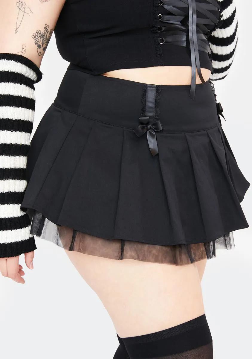 Plus Cemetery Gates Mini Skirt sold by Dolls Kill