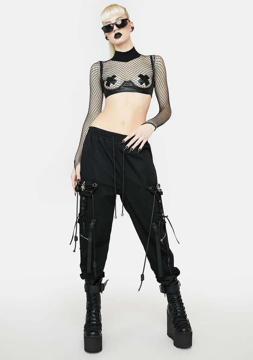 Pentagram Cargo Joggers sold by Dolls Kill product image thumbnail 2