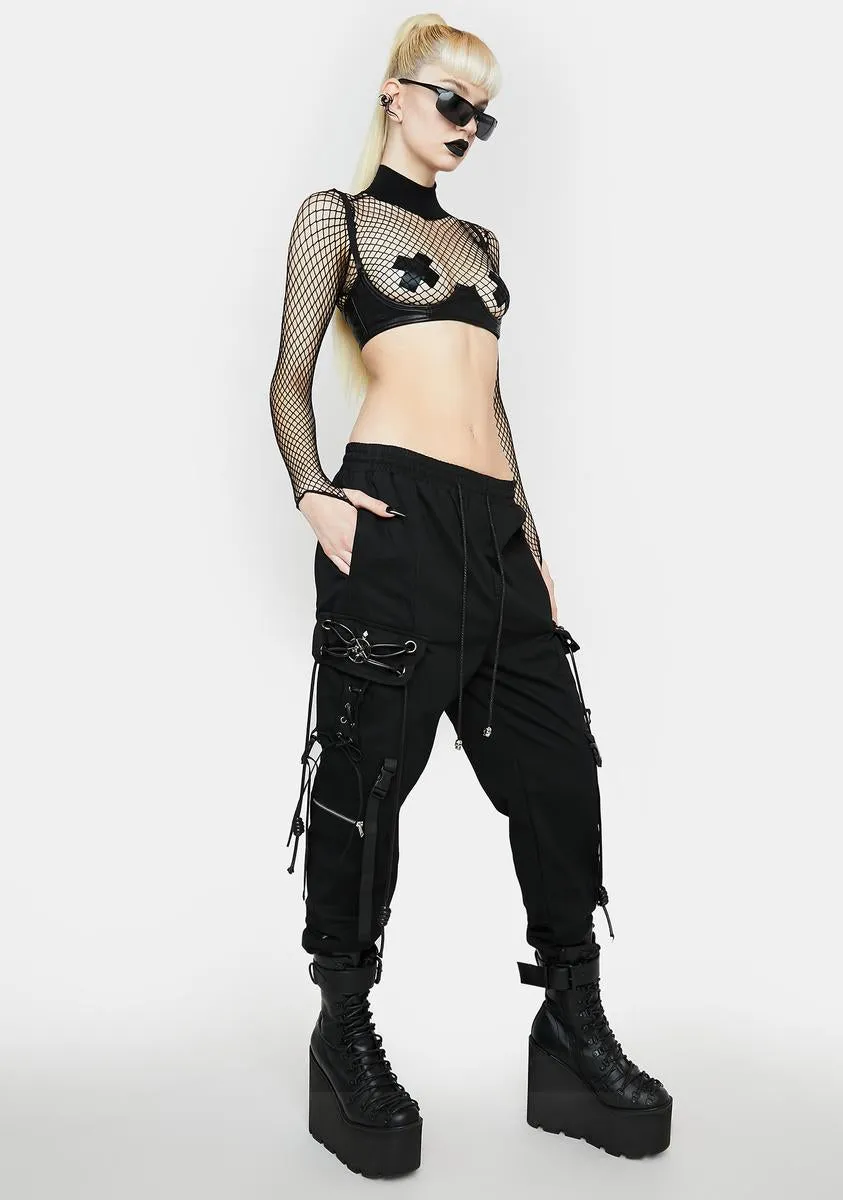 Pentagram Cargo Joggers sold by Dolls Kill product image thumbnail 3
