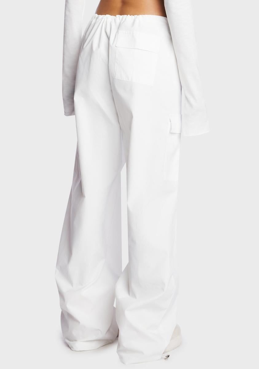 Blanc Break It Off Cargo Pants sold by Dolls Kill product image thumbnail 5