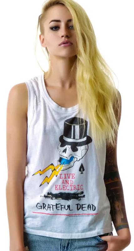 Live and Electric Grateful Dead Tank sold by Dolls Kill