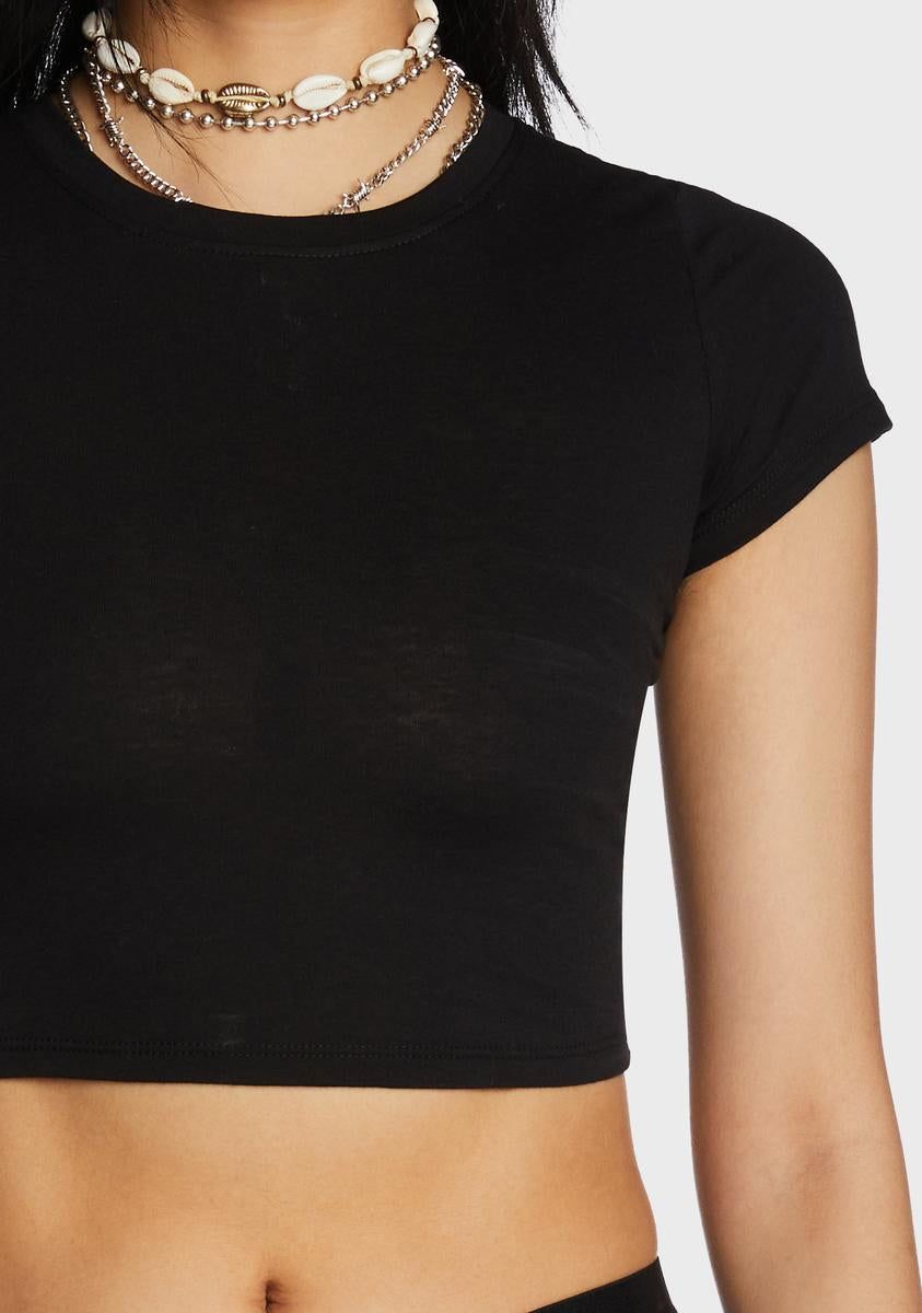 Stepping Off Crop Top sold by Dolls Kill product image thumbnail 2