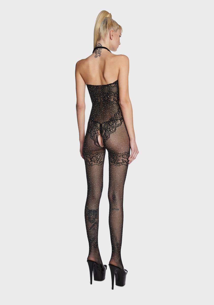 Cozy Session Fishnet Bodystocking sold by Dolls Kill product image thumbnail 4
