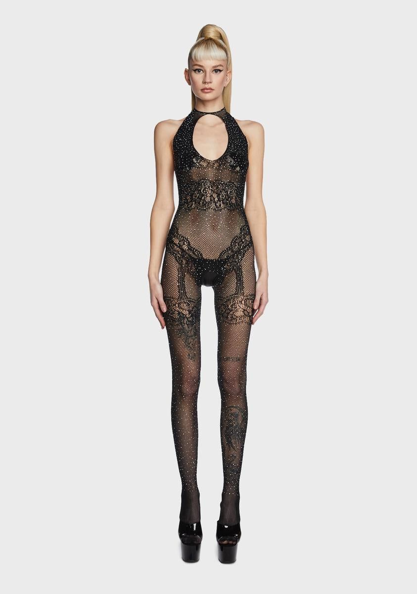 Cozy Session Fishnet Bodystocking sold by Dolls Kill