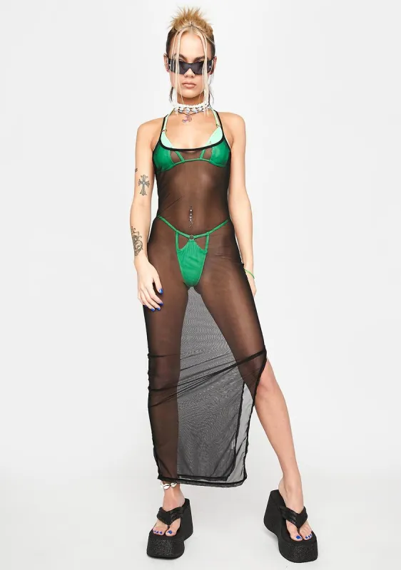 Wicked No Worries Today Maxi Dress sold by Dolls Kill