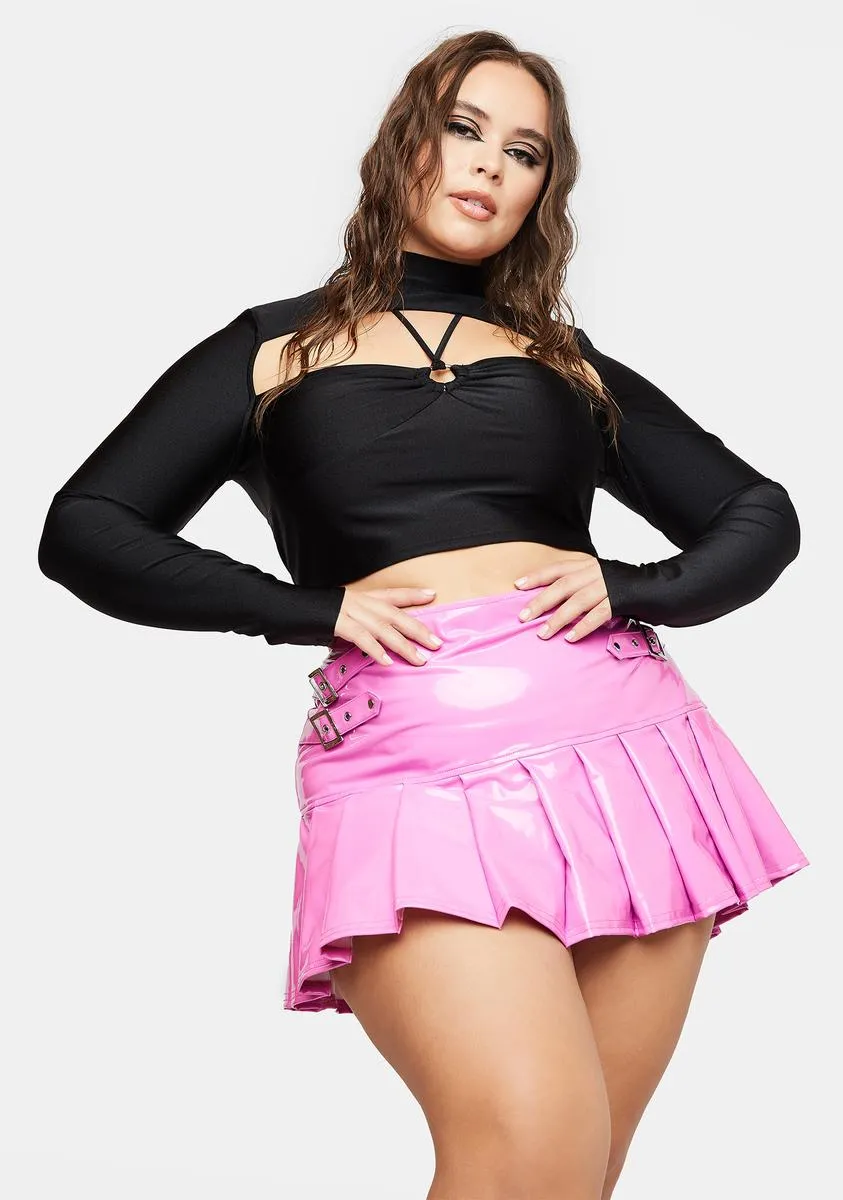 Plus Save The Queen Pleated Skirt sold by Dolls Kill product image thumbnail 2