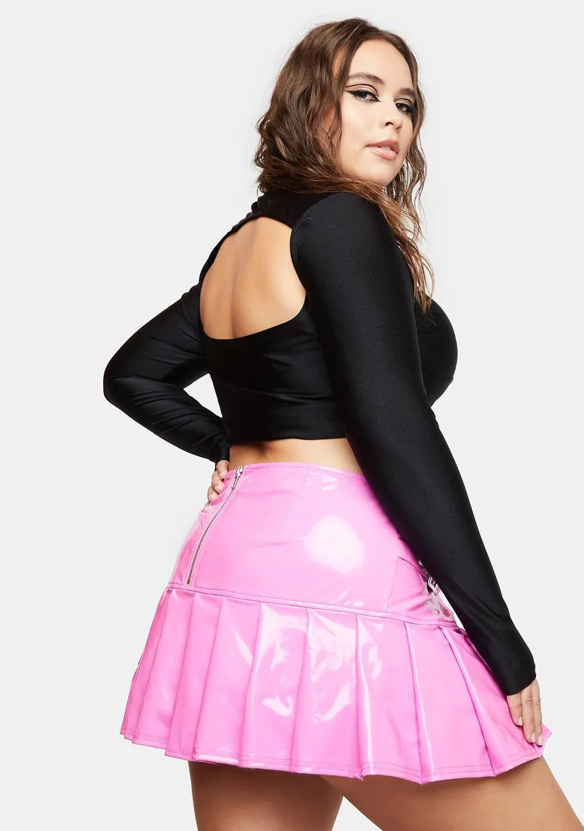 Plus Save The Queen Pleated Skirt sold by Dolls Kill product image thumbnail 4