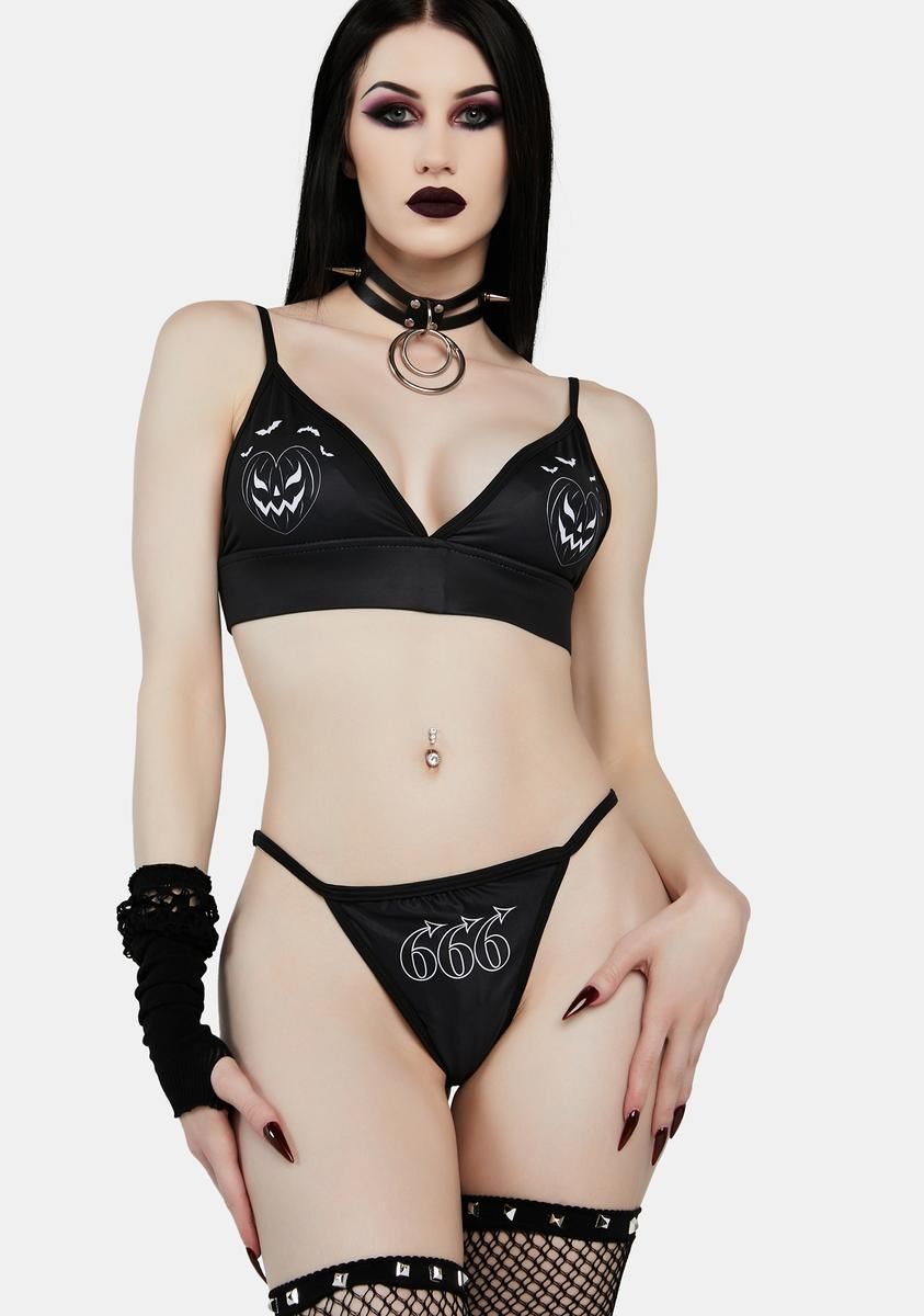 Triple 6 Thong sold by Dolls Kill product image thumbnail 3