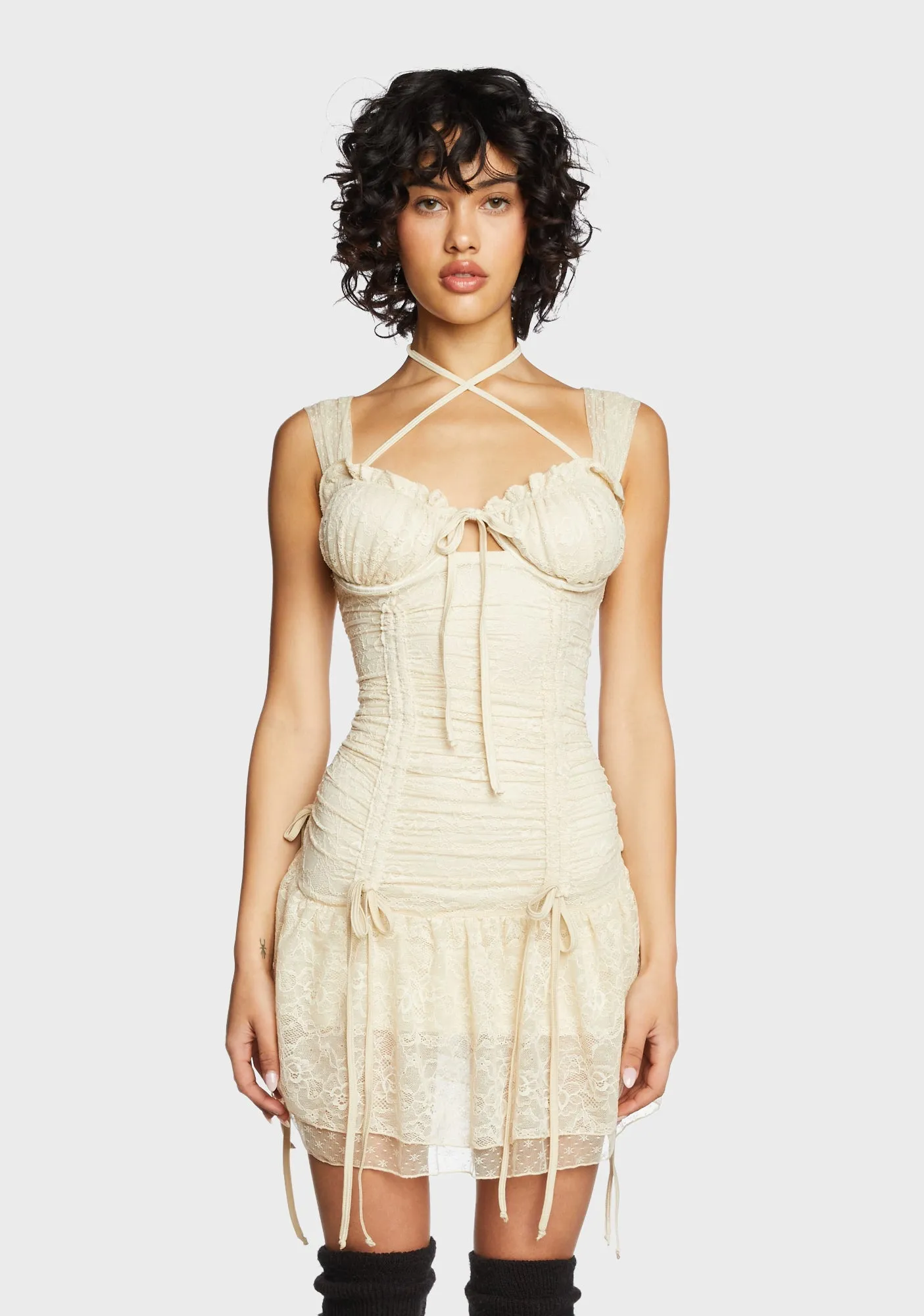 Beautifully Aware Mini Dress sold by Dolls Kill