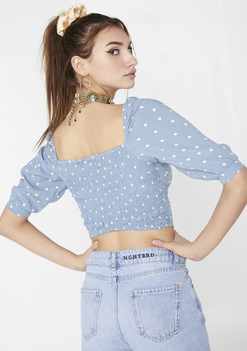 Flory Crop Top sold by Dolls Kill product image thumbnail 4
