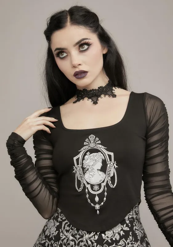 Next Dimension Corset Top sold by Dolls Kill
