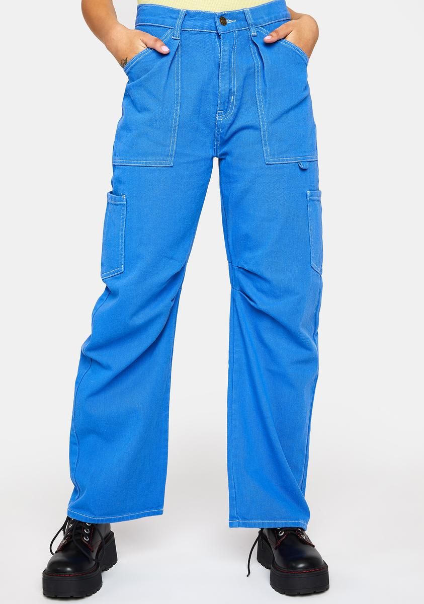 Blue Miami Vice Pants sold by Dolls Kill