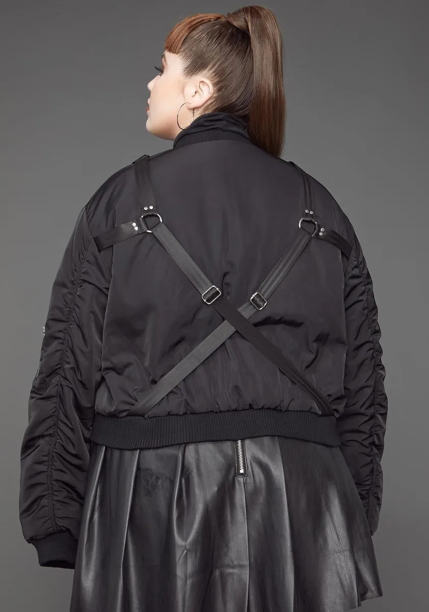 Lil Baddie Undercover Bomber Jacket sold by Dolls Kill product image thumbnail 4