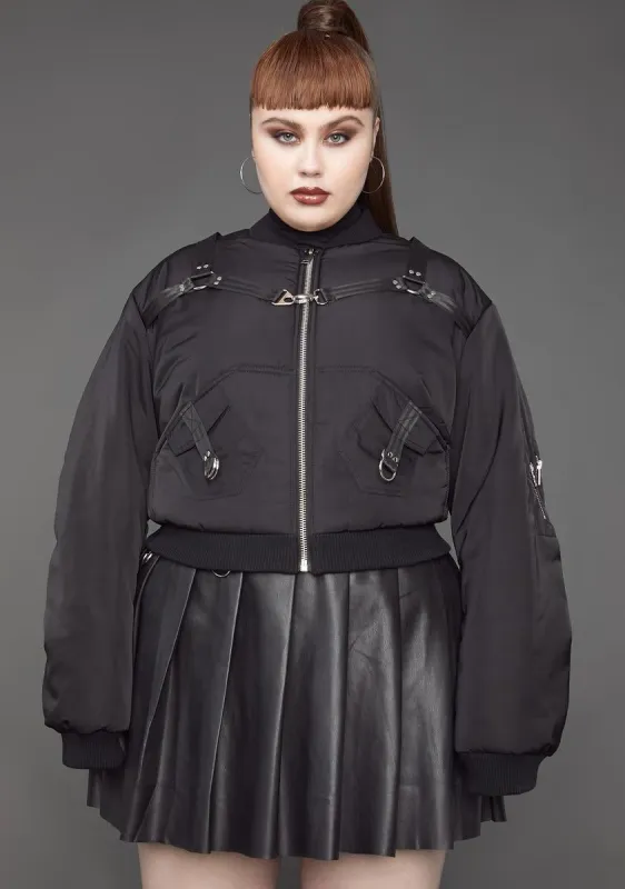 Lil Baddie Undercover Bomber Jacket sold by Dolls Kill