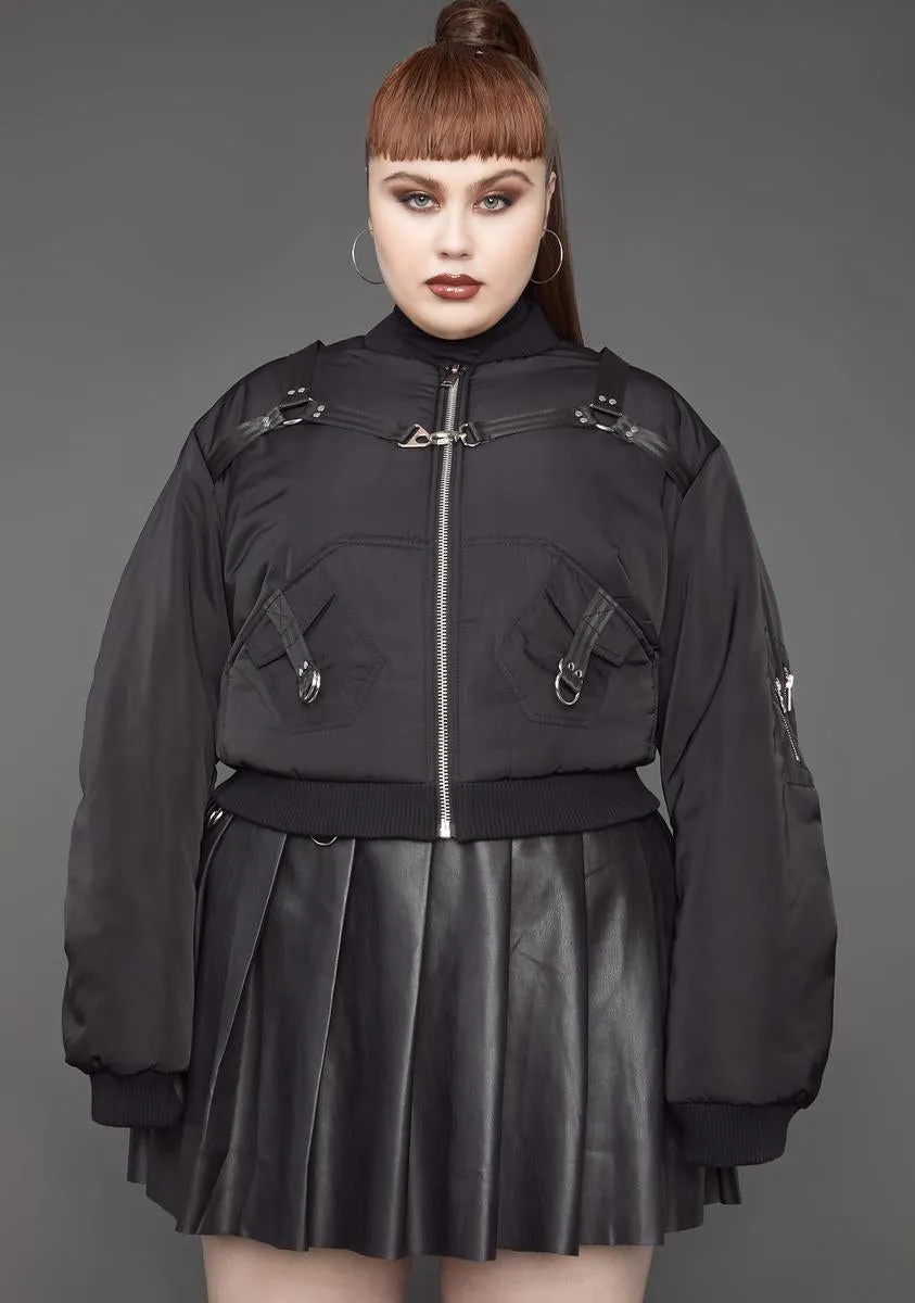 Lil Baddie Undercover Bomber Jacket sold by Dolls Kill