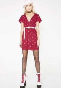 Rose Elara Dress sold by Dolls Kill