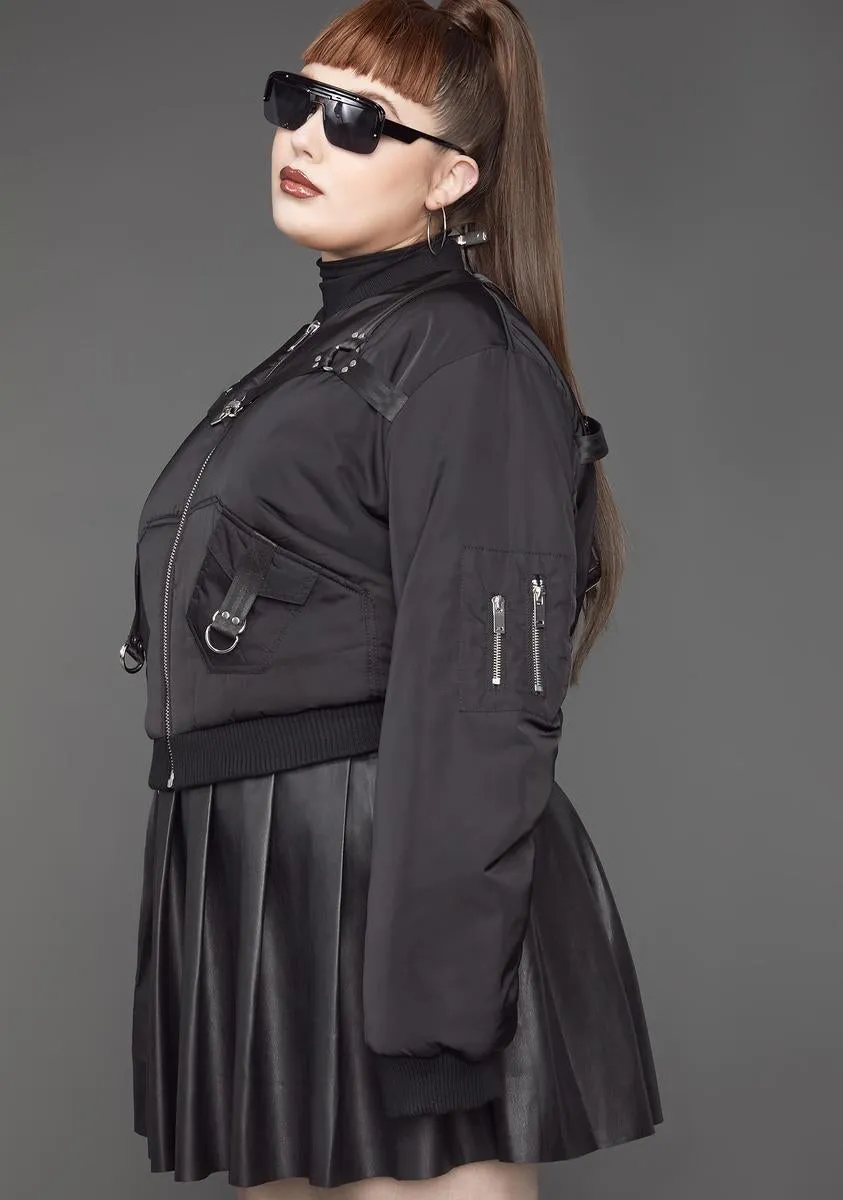 Lil Baddie Undercover Bomber Jacket sold by Dolls Kill product image thumbnail 2