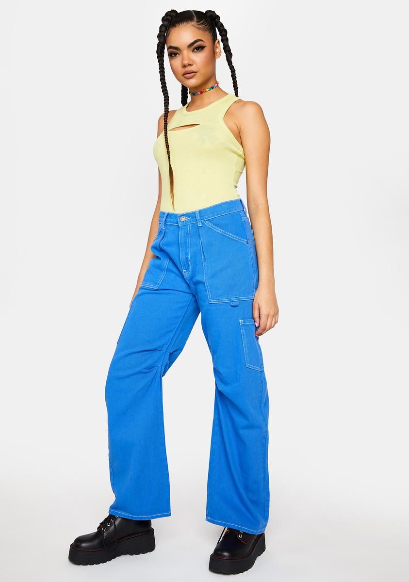 Blue Miami Vice Pants sold by Dolls Kill product image thumbnail 3