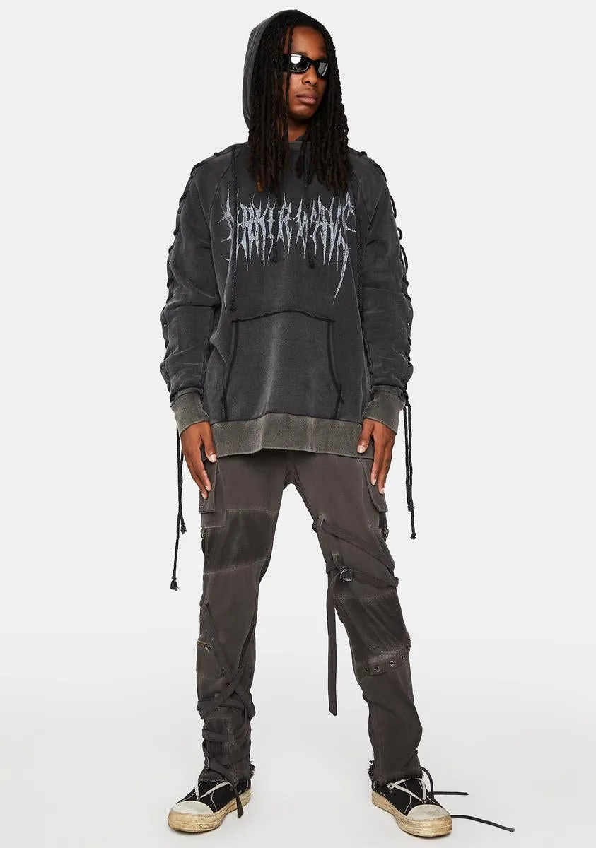 Modulation Unisex Patchwork Cargo Pants sold by Dolls Kill product image thumbnail 4