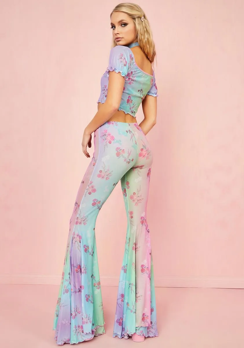 Pixie Spritzer Flare Pants sold by Dolls Kill product image thumbnail 4
