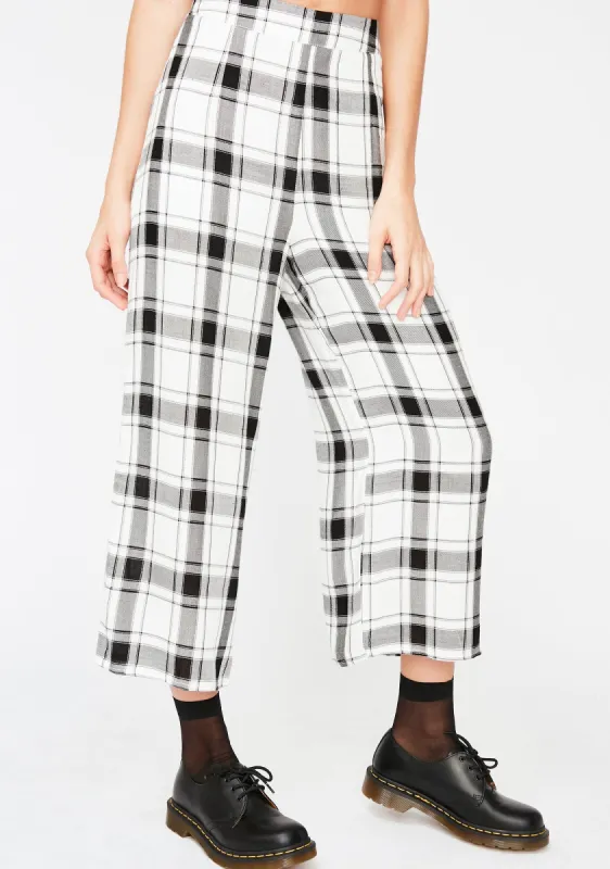 No Excuses Plaid Pants sold by Dolls Kill