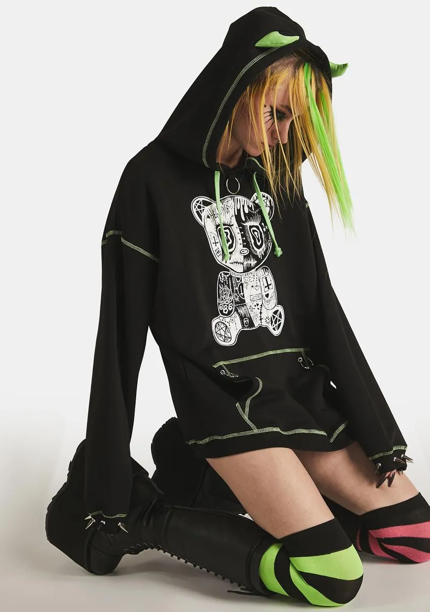 Bad Bearz Graphic Hoodie sold by Dolls Kill product image thumbnail 2