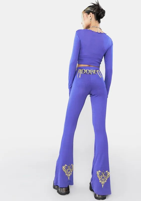 Always Adored Flare Pants sold by Dolls Kill