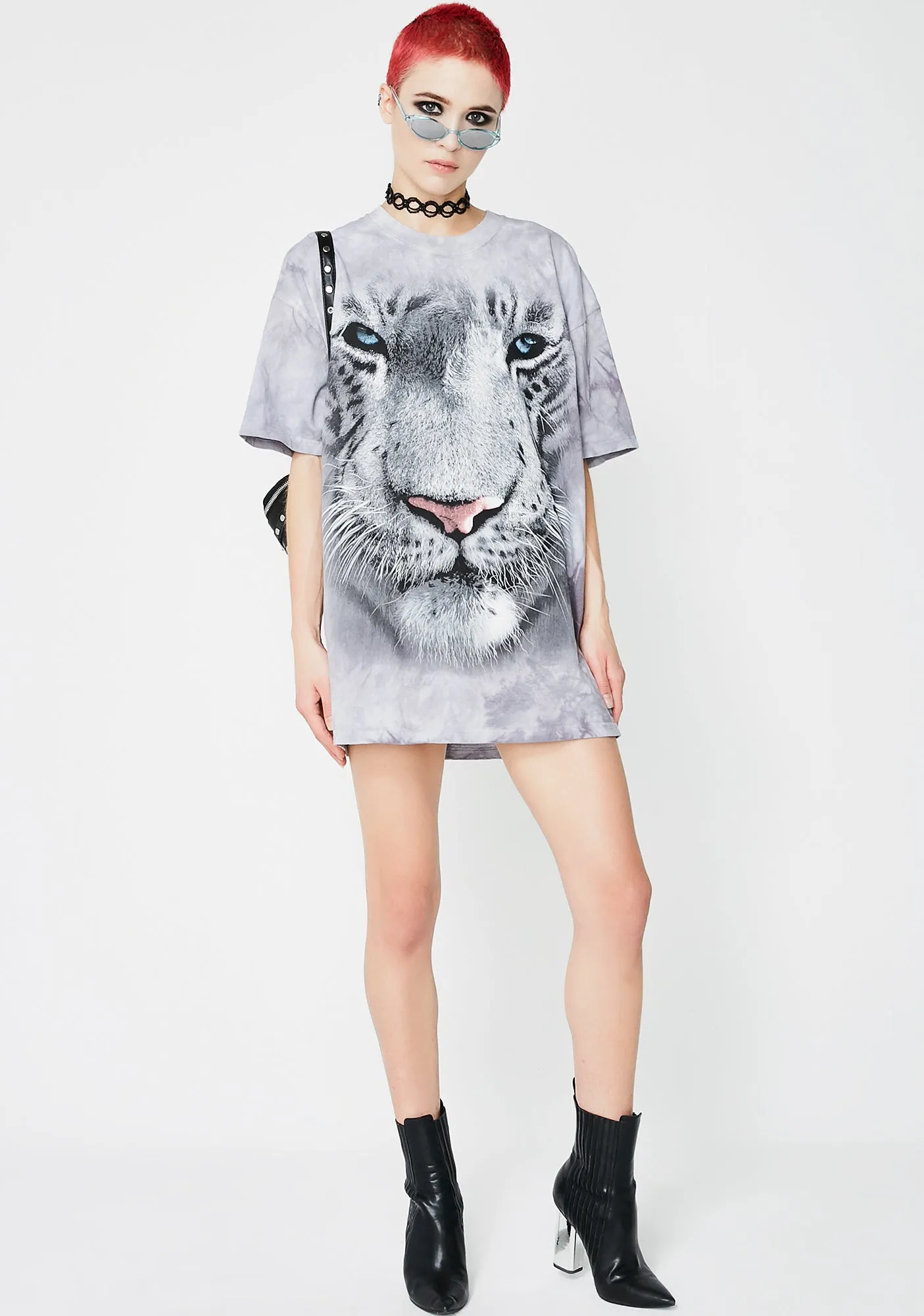 Fierce Tiger Graphic Tee sold by Dolls Kill product image thumbnail 5