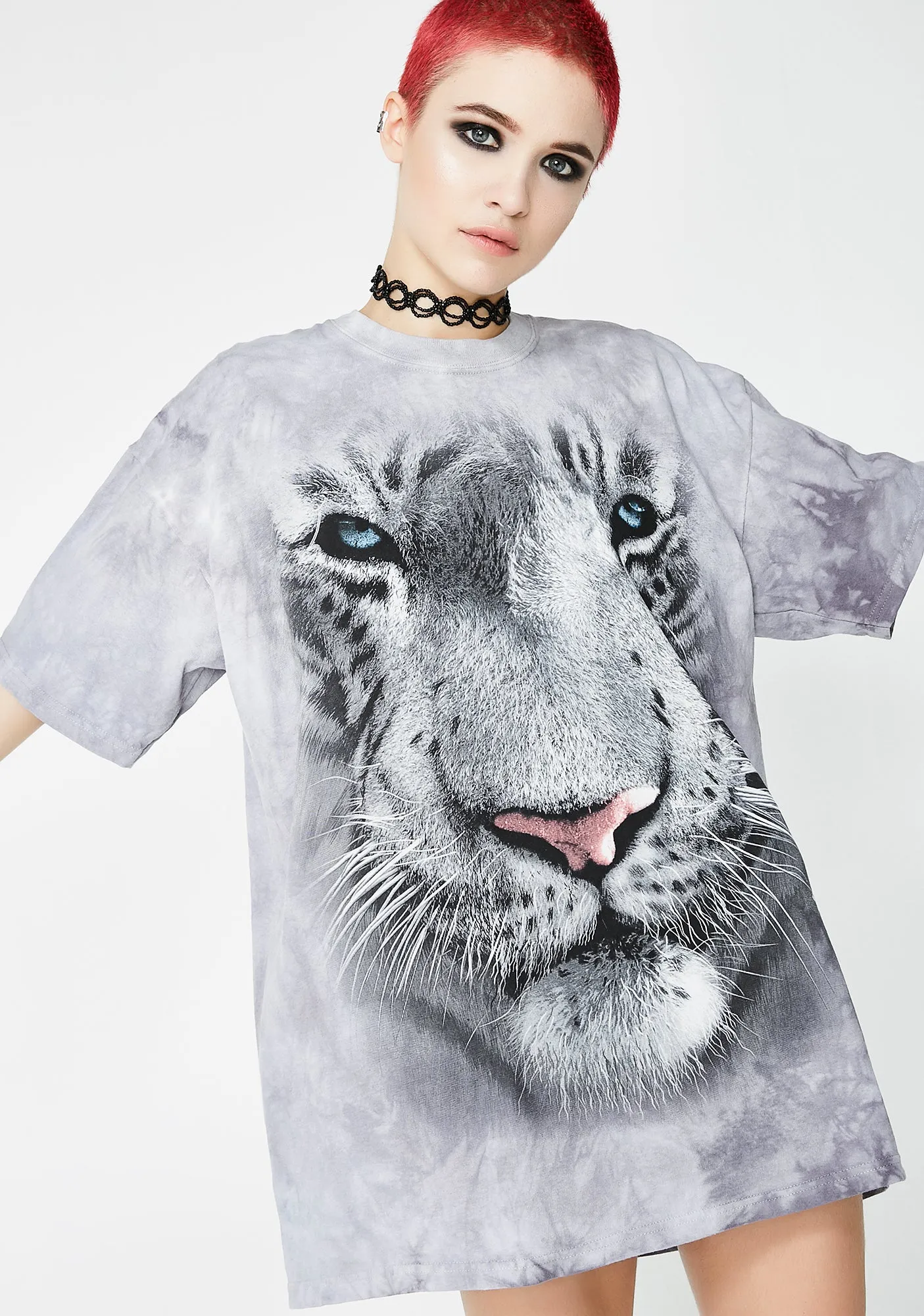 Fierce Tiger Graphic Tee sold by Dolls Kill