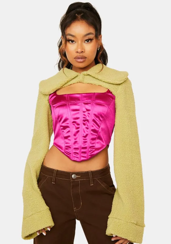 So Headstrong Micro Crop Jacket sold by Dolls Kill