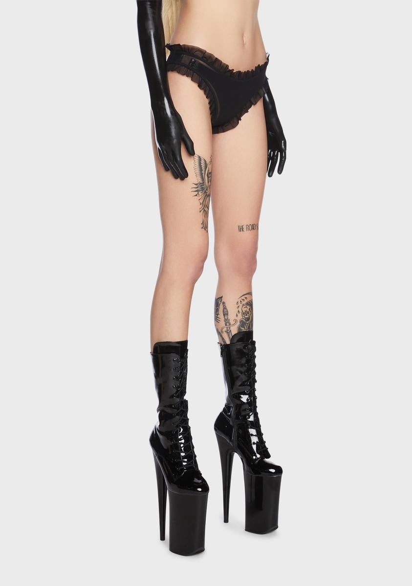 Baby One More Time Backless Briefs sold by Dolls Kill product image thumbnail 3