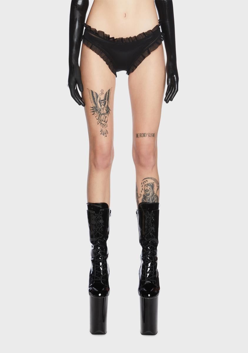 Baby One More Time Backless Briefs sold by Dolls Kill