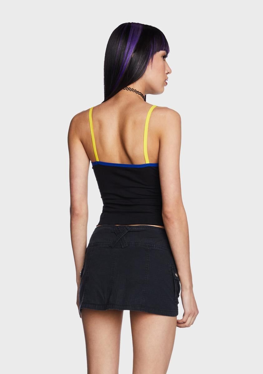 Short Circuit Crop Top sold by Dolls Kill product image thumbnail 4