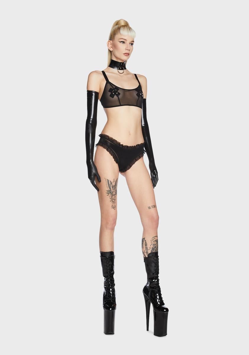 Baby One More Time Backless Briefs sold by Dolls Kill product image thumbnail 5