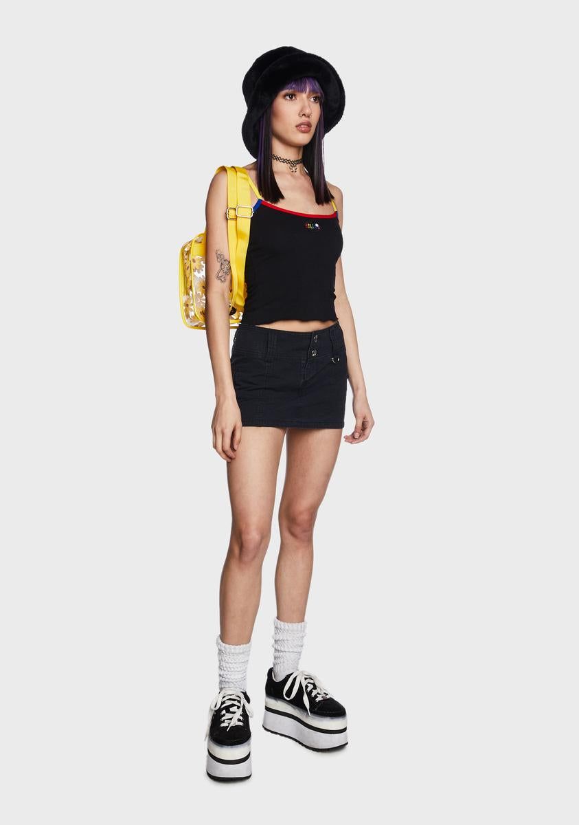 Short Circuit Crop Top sold by Dolls Kill product image thumbnail 5