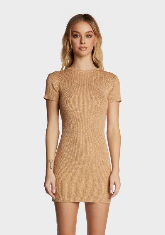 Giselle Mini Knit Dress sold by Dolls Kill