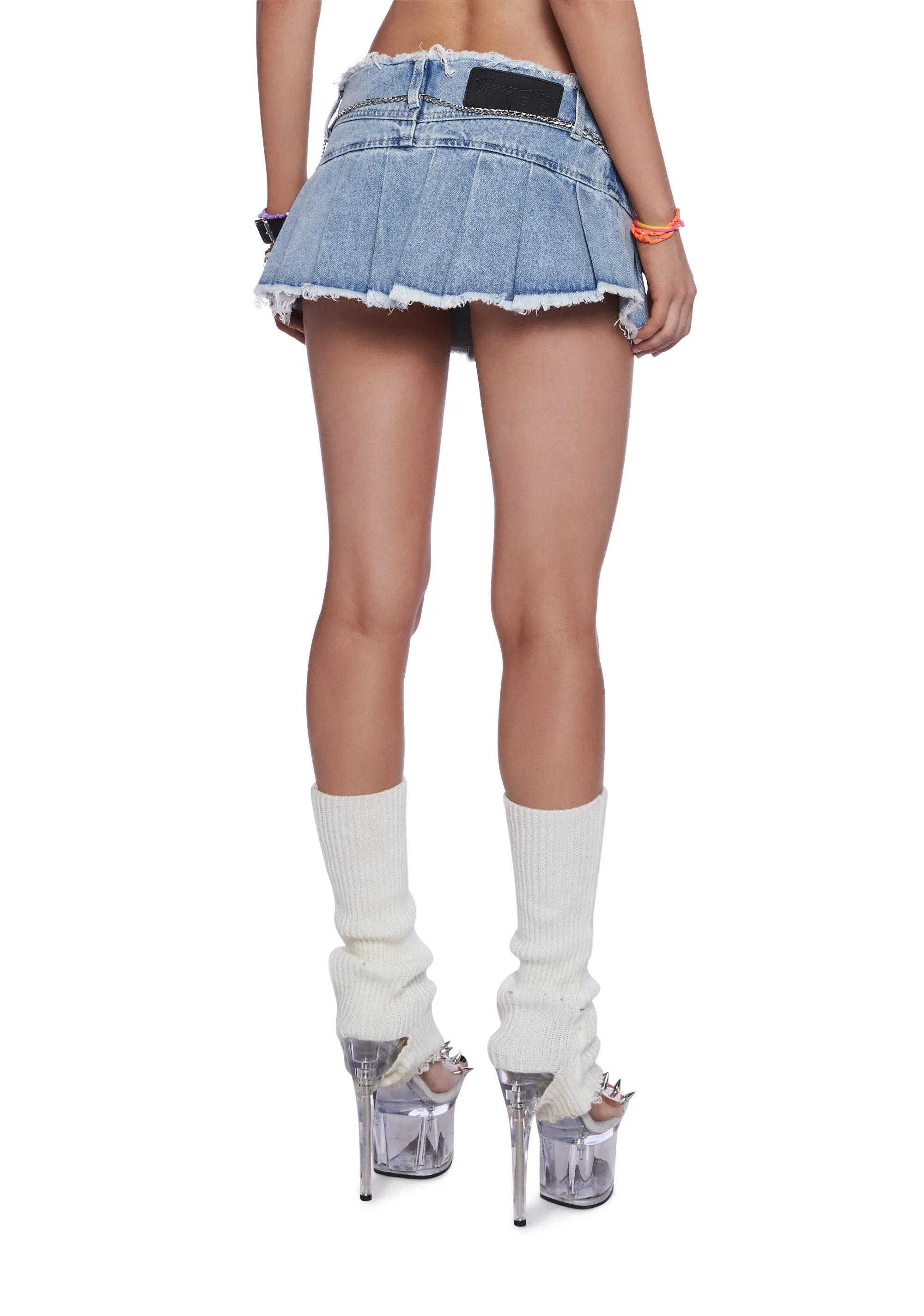 Uma Micro Mini Skirt sold by Dolls Kill product image thumbnail 4