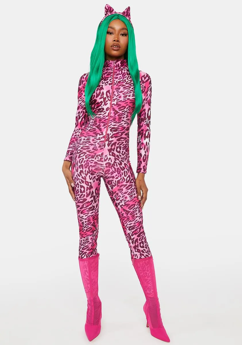 Pink Purrrfection Cat Costume sold by Dolls Kill product image thumbnail 3