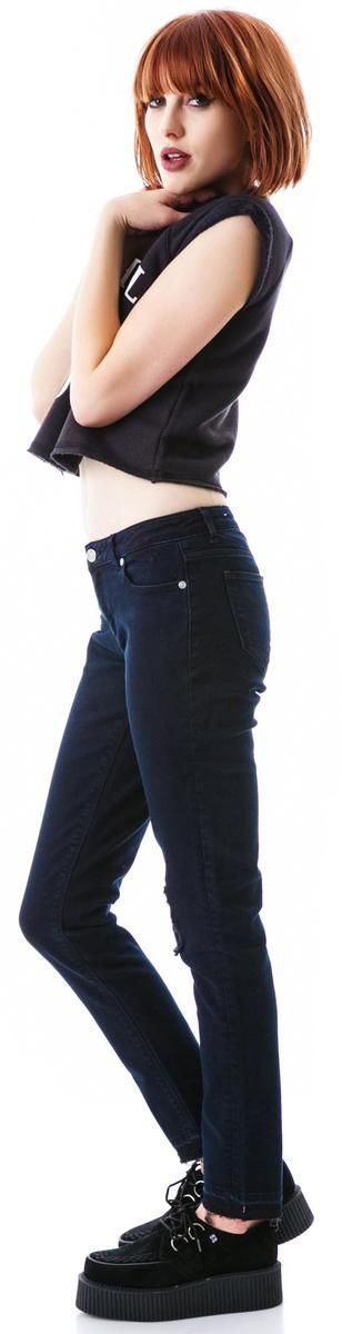 The End Denim Jeans sold by Dolls Kill product image thumbnail 5