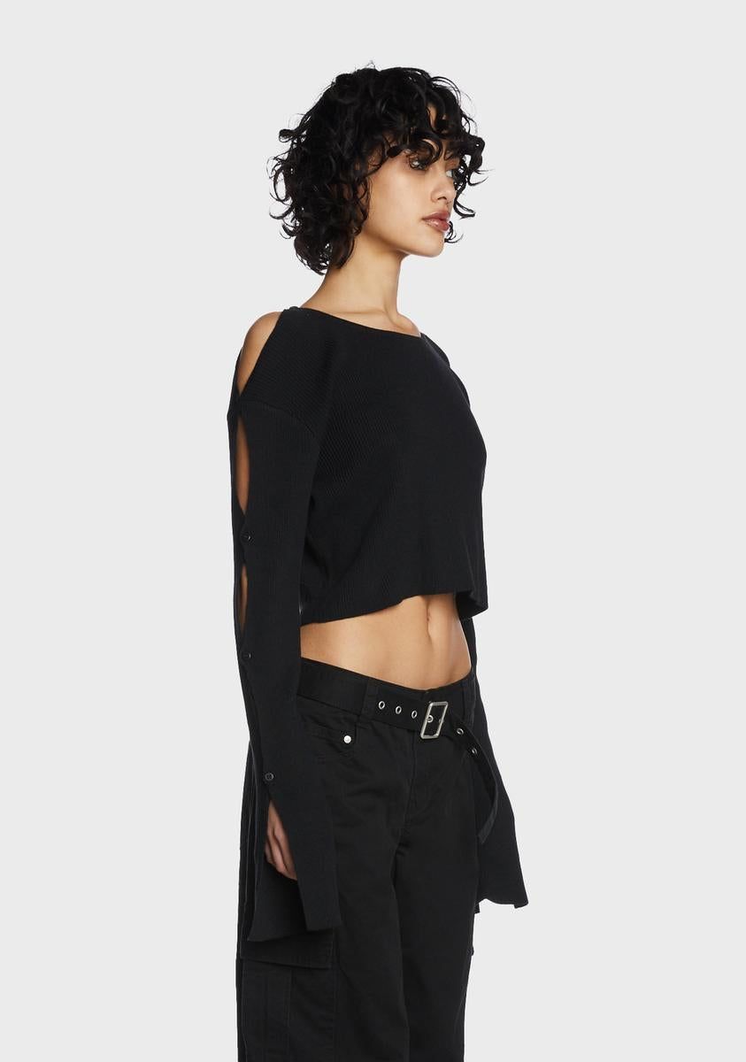 Fibre Knit Top sold by Dolls Kill product image thumbnail 3